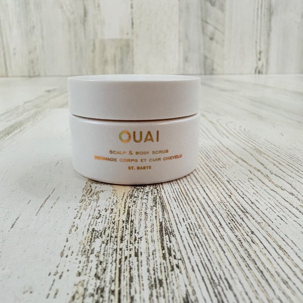 OUAI Scalp and Body Scrub St Barts Travel Mini 1.0oz 30ml NEW